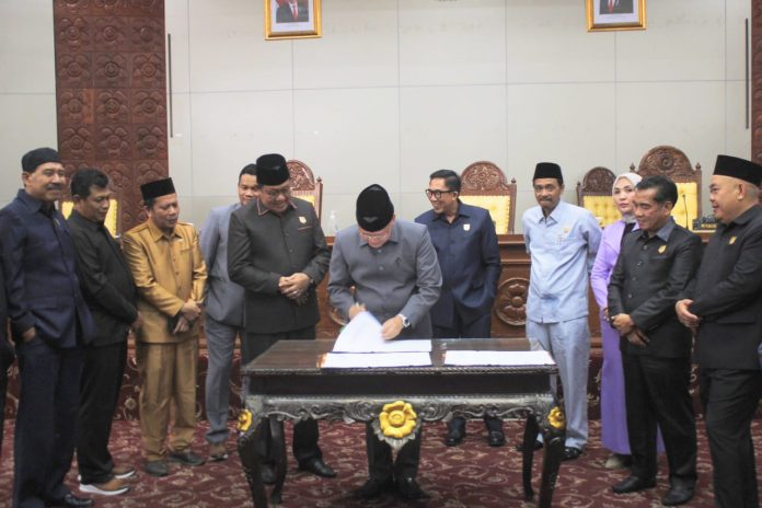 Penandatangan KUA PPAS