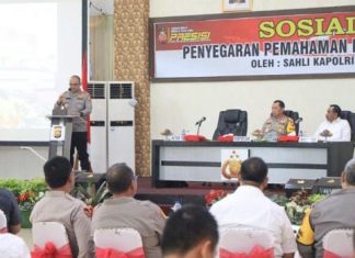 Staf Ahli Kapolri Kunjungi Polda Bengkulu
