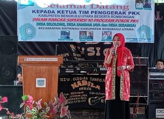 Ketua TP PKK Bengkulu Utara Ajak Semua Pihak Terlibat Turunkan Stunting