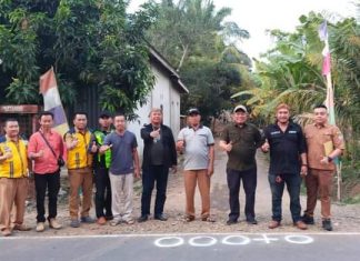Bupati Erwin Pimpin 24 Titik Nol Pertanda Mulai Pengerjaan Pembangunan Jalan