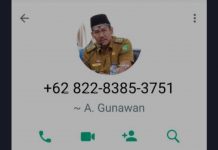 Nomor WA Kadis Dikbud Kota Bengkulu Kena Hack