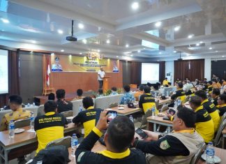 55 Anggota BPBD Provinsi Bengkulu Ikuti Pelatihan Manajemen Logistik dan Peralatan