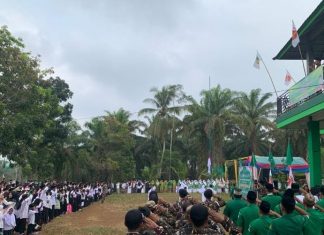 PC Ansor Seluma: Perang Resolusi Jihad, Karya KH. D Zawawi Imron