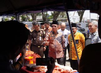 Para Pensiunan di Bengkulu Dapat Bahan Pangan Harga Terjangkau