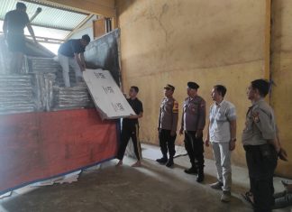 Logistik Pemilu 2024 di Kepahiang Sudah Tiba di KPU