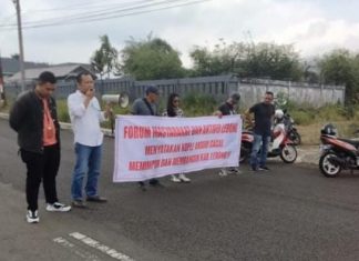 Formal Kembali Unjuk Rasa, Kali ini Geruduk Kantor BPBD Lebong