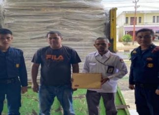 Bilik Suara Pemilu 2024 Sudah Tiba di Bengkulu Selatan