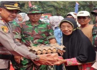 Kegiatan TMMD Bangun Desa di Bengkulu Selatan Resmi Berakhir