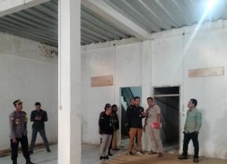 Tim Pokja Lebong Cek Gudang Logistik Pemilu 2024