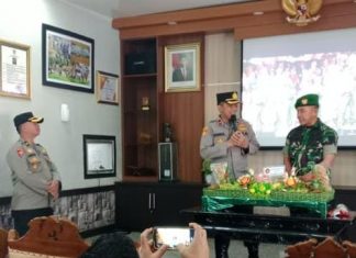 Ucapkan HUT ke-78 TNI, Bentuk Polres Bengkulu Utara Tingkatkan Sinergitas
