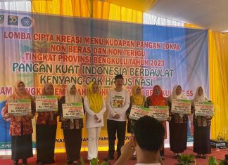 Gali Potensi Pangan Lokal dengan Lomba Cipta Kreasi Menu Kudapan