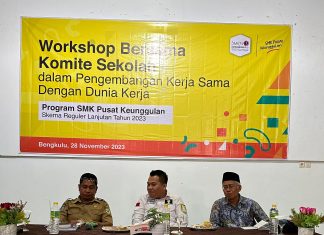 HIPMI Dorong SMK 1 Kota Bengkulu Lahirkan Wirausaha Muda Baru