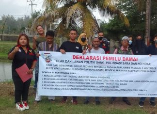 Gemawasbi Group Gelar Deklarasi Pemilu Damai 2024
