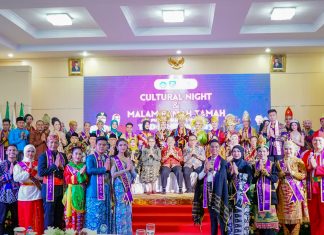 Cultural Night dan Malam Ramah Tamah Pemilihan Putra Putri Budaya Indonesia 2023