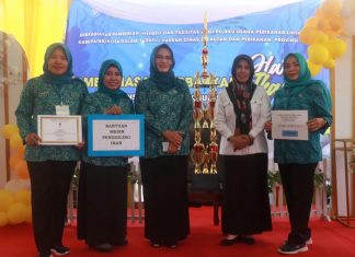 Peringati Hari Nusantara, TP-PKK Bengkulu Tengah Raih Juara Harapan 1 Lomba Masak Ikan