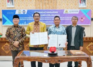 Gubernur Saksikan Penandatanganan MOU UNIB dan UNSRI, Dirikan Prodi Dokter Spesialis