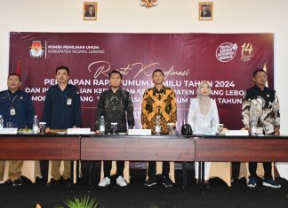 KPU Rejang Lebong Tetapkan 15 Titik Kampanye Rapat Umum