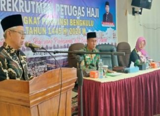 Setelah mengikuti seleksi Administrasi, Beberapa Peserta Tes Seleksi Haji Mengikuti Seleksi Tahap 3 Rekrutmen Petugas Haji