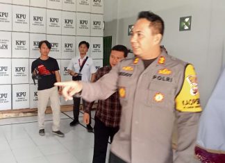 Kapolresta Tinjau Gudang Logistik di KPU Kota Bengkulu