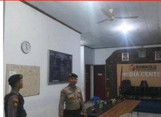 Personel Sat Samapta Polresta Bengkulu, Patroli ke Bawaslu