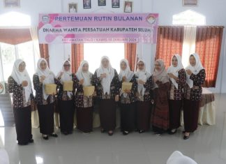 DWP Kabupaten Seluma Gelar Pertemuan Rutin Bulanan Sekaligus Penyuluhan Kesehatan Hewan Peliharaan