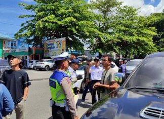 Polresta dan Dishub Kota Bengkulu Tindaklanjuti Kendaraan Parkir di Daerah Larangan