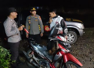 Polsek Giri Mulya Lakukan Cipkon Harkamtibmas Antisipasi 3C