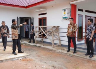 Gedung Imigrasi Kelas I TPI Bengkulu Rampung di Bangun di Kawasan Terpadu Lagita Desa Urai Kecamatan Ketahun
