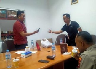 Sat Binmas Polresta Bengkulu Melakukan koordinasi Terkait Pelaksanaan Penyuluhan PT Indomarco Bengkulu