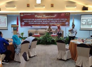 KPU Kota Bengkulu Siapkan Empat Lokasi Kampanye Pemilu 2024