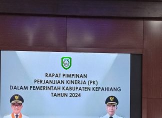 Pemkab Kepahiang Gelar Rapat Pimpinan PK Terkait Kinerja Pimpinan OPD