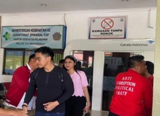 Polresta dan Personel Subsektor Bandara Fatmawati, Mengamankan Kunjungan Ketua Umum PSI di Bengkulu
