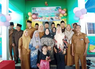 Gedung PAUD Harapan Bunda, Desa Jenggalu Telah di Resmikan