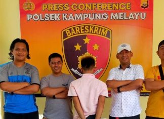 Warga Enggano Dibekuk Tim Polsek Kampung Melayu Setelah Aksinya diKetahui Pemilik Warung