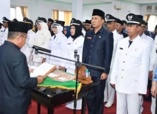 Pemkab Rejang Lebong Mutasi dan Promosi 139 Pejabat