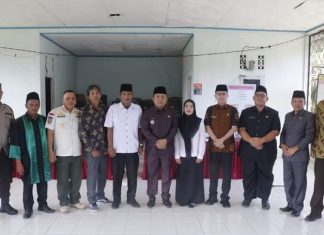 Wabub Seluma Lantik PAW Anggota BPD Desa Padang Pelasan