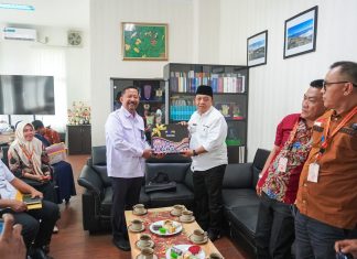 Koordinasi Wabup Seluma ke Balai Wilayah Sungai Sumatera VII Bengkulu