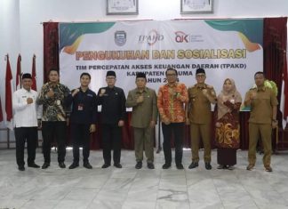 Wabup Gustianto Kukuhkan Tim TPAKD Seluma