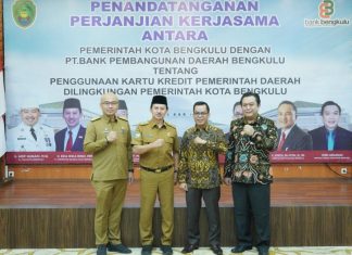 Penandatanganan Perjanjian Kerjasama Terkait Penggunaan Kartu Kredit