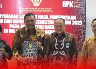Kabupaten Bengkulu Utara Menempati Posisi Terbaik se-Provinsi Bengkulu