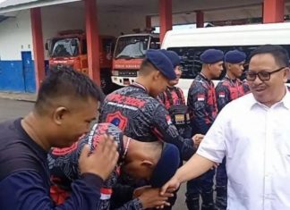 Personel Damkar Bengkulu Ikuti Lomba NFSC di Surabaya dan Korea Selatan