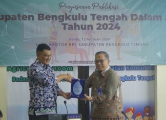 FGD Evaluasi Penyusunan Publikasi Kabupaten Bengkulu Tengah Dalam Angka Tahun 2024