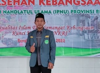 Pasca Pencoblosan, IPNU Himbau Anggota dan Warga Kota Bengkulu Jaga Kamtibmas