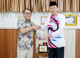 Sekda Terima Kedatangan Branch Manager Baru PT Garuda Indonesia Cabang Bengkulu