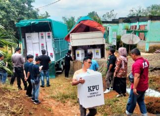 KPU Rejang Lebong Siap Angkut Logistik Pemilu ke TPS