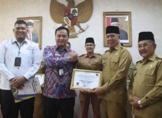 Pemkab Rejang Lebong Raih Predikat Kepatuhan Tertinggi