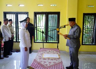 Pelantikan Pergantian Antar Waktu (PAW) Kades Padang Pelawi