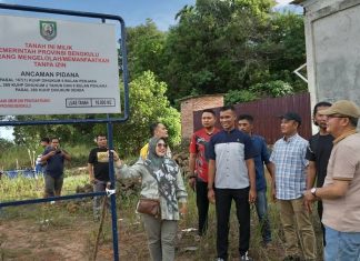 Gubernur Rohidin Tinjau Lahan Pemprov Untuk Rencana Proyek Kobema