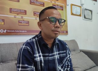 Bawaslu Kota Bengkulu Intensifkan Pelatihan dan Penguatan Saksi Parpol