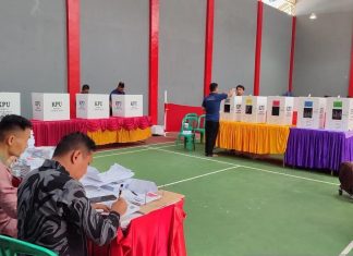 Pemilu di Rutan Kelas II B Bengkulu Tetap Kondusif